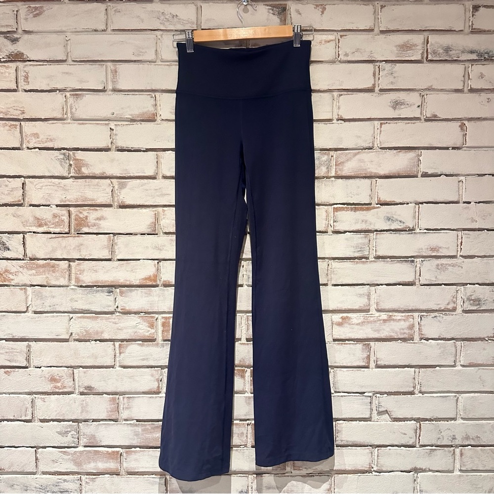 Athleta studio flare pants Navy Blue